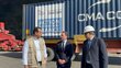 Photo: WFP/Nagham Makhlouf. Humanitarian cargo of nearly 400 tons of nutritional supplements destined for the Gaza Strip.